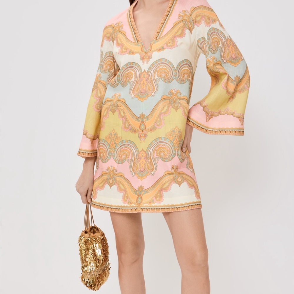 Zimmermann Multicolor Paisley Dress